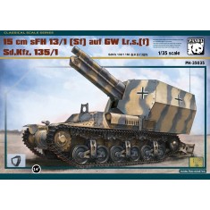1/35 15cm s.F.H.13/1 (Sf) auf GW Lr.s.(f) SdKfz.135/1