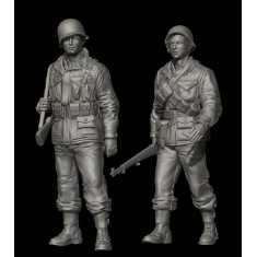 1/35 US Soldiers in M43 Uniform Set (2 figures)