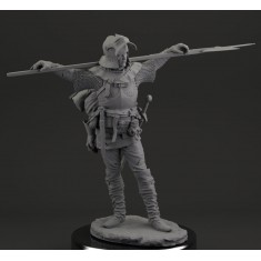 75mm Foot Soldier At Rest Mid 15th Century