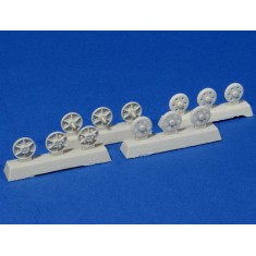 1/35 Steel Return Rollers for WWII German StuG III (Pattern A)