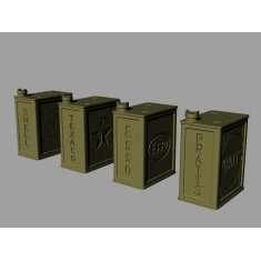 1/35 2-Gallon British "POW" Canisters (Commercial Set) (12pcs)