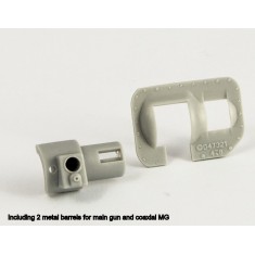 1/35 WWII US Mantlet with Gun Barrels for M3 Lee/Grant Tanks