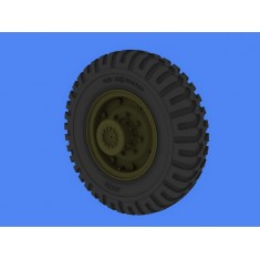 1/35 WWII Bedford QLC Road Wheels (Avon, 4pcs)