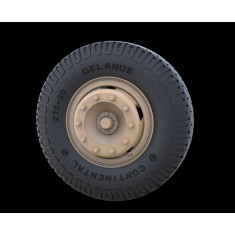 1/35 Germany Mercedes 4500 "Maultier" Road Wheels (Commercial Pattern)