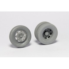 1/35 KHD 3000S Road Wheels (Commercial Pattern)