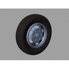 1/35 German Steyr 1500 Road Wheels Set (Commercial Pattern)