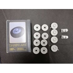 1/35 German M-35 ADGZ-Daimler Road Wheels Set (Continental)