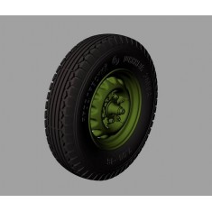 1/35 Soviet BA-20 Road Wheels (Jaroslavskij Zavod No.2)