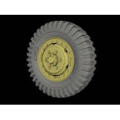 1/35 US M3 "Half Track" Goodyear Front Road Wheels