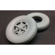 1/35 Italian Lancia 3RO Road Wheels (civilian pattern)