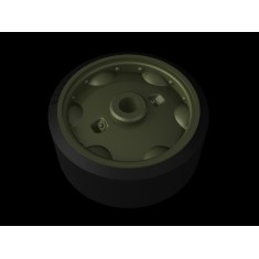 1/35 M4 "Sherman" Road Wheels Pattern No. 6