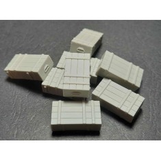 1/35 Soviet/Russian Wooden Ammo Boxes for 125mm Tank Ammo 