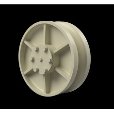 1/35 Steel Return Rollers for StuG III Miag From 11.43