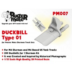 1/35 Duckbill Type 01 for Panzer Mate Sherman Tracks