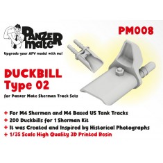 1/35 Duckbill Type 02 for Panzer Mate Sherman Tracks