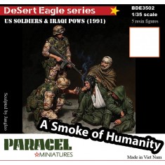 1/35 US Soldiers and Iraqi POWs (1991) ''A Smoke of Humanity'' (5 figures)