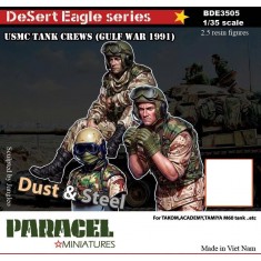 1/35 USMC Tank Crews (Gulf War 1991) ''Dust and Steel'' (2 figures+1 bust)