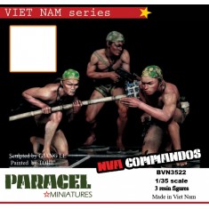 1/35 NVA Commandos: Men of SAC Forest (3 figures)