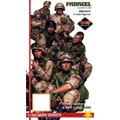 1/48 USMC Soldiers and AFV Crews 1991 (7 figures)