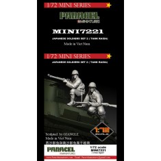 1/72 Japanese Soldiers set #2 - Tank Raida (2 figures)