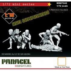 1/72 Vietnam War NVA Commandos (5 figures)
