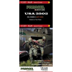 1/35 Vietnam War US Helicopter #2 Left Side Riders (2 figures)