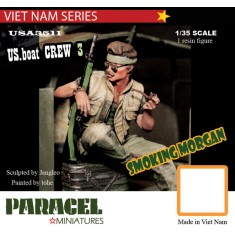 1/35 Vietnam US PBR Crew #3 (SMOKING MORGAN) for BOAT/AFV/Tanks