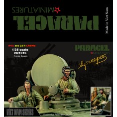 1/35 North Vietnam Army (NVA) Zsu53-4 Crews (3 figures)