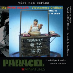 1/35 Vietnamese Civilian - Pork Seller (1 resin figure & vendor)