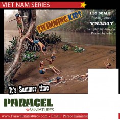 1/35 Swimming Kids (7 Figures)