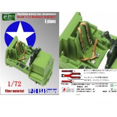 1/72 US Standard Airplane Seatbelt