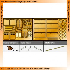 1/35 Tiger I Fender/Mad Flap set for Tamiya kit [Early to Late]