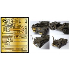 1/35 US Willys MB Jeep Photo-Etched Set [Revised Version] for Tamiya kit