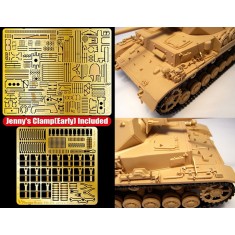 1/35 Panzer.IV OVM Set w/Jenny's Clamp A [Early Type](2 Photo-Etched sheets)