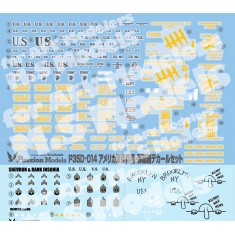 1/35 US Infantry Equipment & Ammo Decal Set