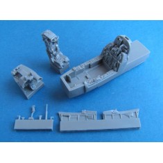 1/48 Dassault Mirage F-1C Cockpit Set with Seat for Italeri/ESCI kit