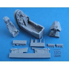 1/48 Dassault Mirage 2000C Cockpit Set for Heller/Eduard kit