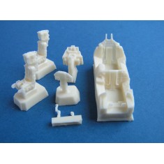 1/72 Grumman F-14A Tomcat Cockpit Set for Fujimi/Italeri kit