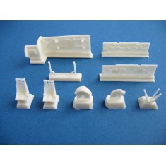 1/72 North-American AT-6 Texan/Harvard Cockpit Set for Academy/Heller kit