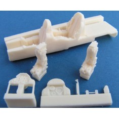 1/72 Dassault Mirage IV Cockpit Set for Heller kit