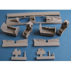 1/72 Sukhoi Su-15UM Cockpit Set for Trumpeter kit