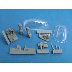 1/72 de Havilland Sea Venom FAW.21 Cockpit Set for Cyber-Hobby kit