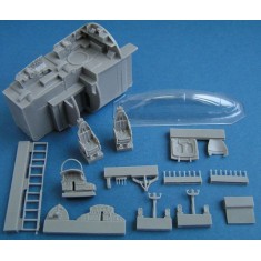 1/72 Boeing B-47E Cockpit set (w/Vacu Canopy) for Hasegawa kit