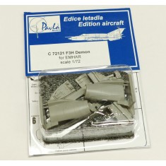 1/72 McDonnell F3H Demon Cockpit Set + Vacu-formed Canopy for Emhar kits