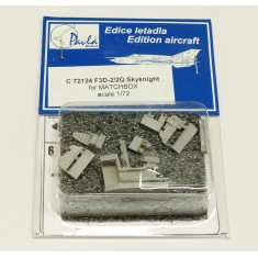 1/72 Douglas F3D-2/2Q Skyknight Cockpit Set for Matchbox kits