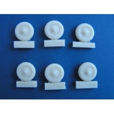 1/72 DUKW Amphibious Truck Wheels for Italeri kit
