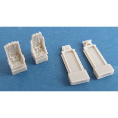 1/72 North-American P-51A/P-51B/P-51C Mustang Pilot's Seat Set (2 Seats)
