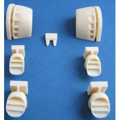 1/48 BAe Sea Harrier FA.2/FRS.1 Starboard Intake and Exhaust Nozzle for Airfix kit