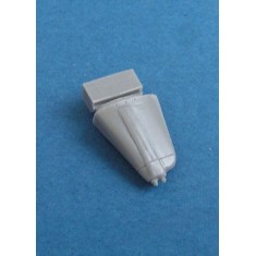 1/48 A-37 Dragonfly Fuselage Tail Cone Replacement w/2 Navigation Lights for Trumpeter kit
