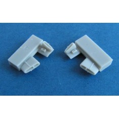 1/48 Gloster Meteor F.8 Spent Cartridge Case Chutes for Airfix kit